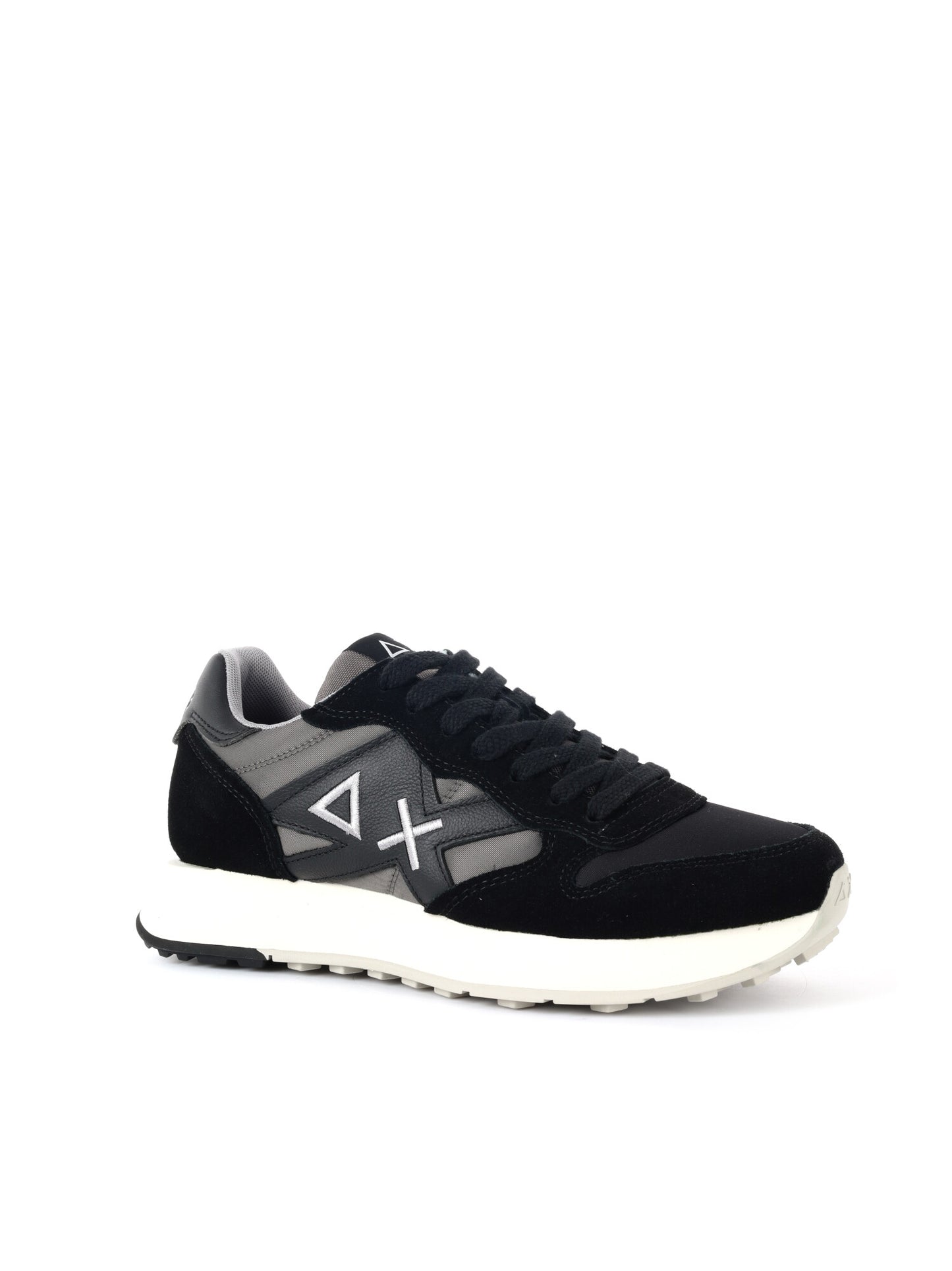 SNEAKER JAKI BICOLOR SUN68 DA UOMO NERO