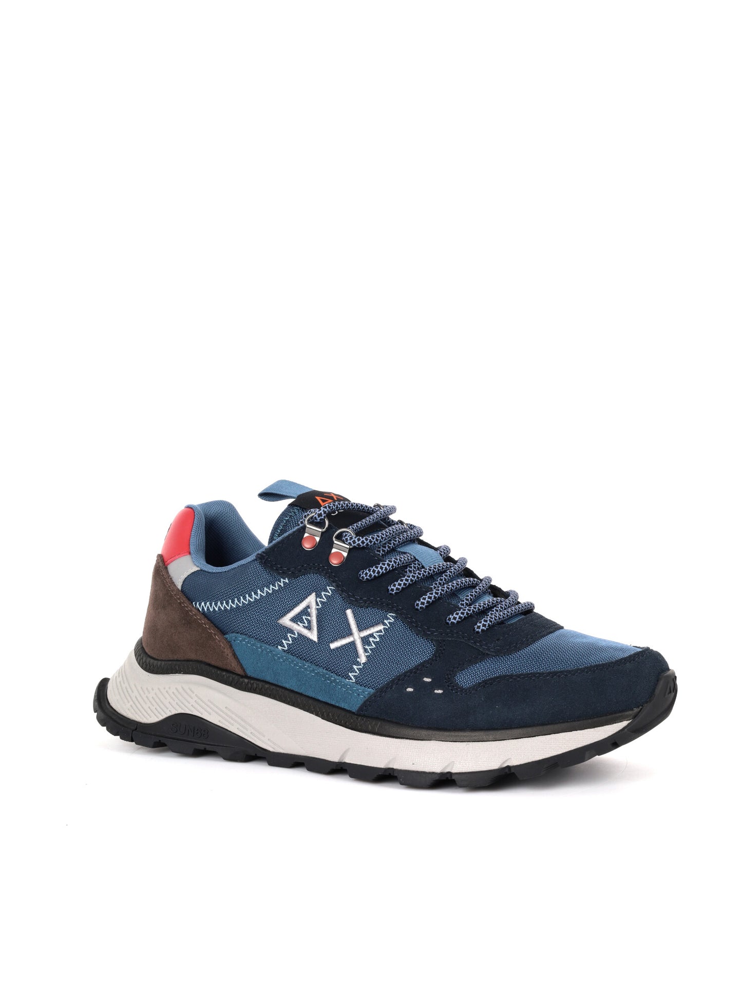 SNEAKER FIRE CAMPING SUN68 DA UOMO BLU