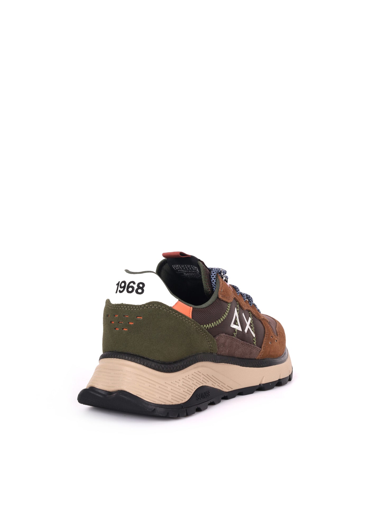 SNEAKER FIRE CAMPING SUN68 DA UOMO MARRONE