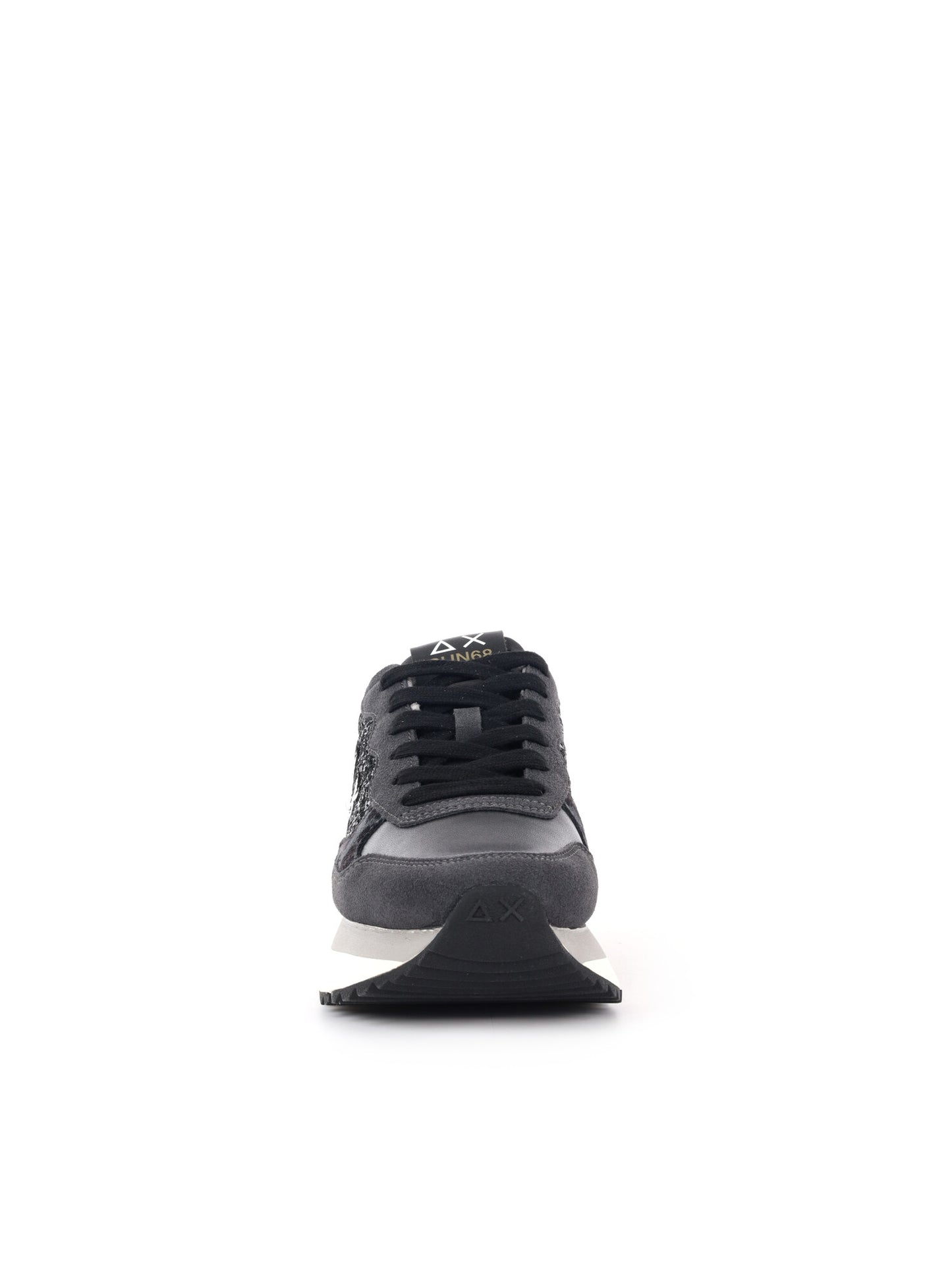 SNEAKER BIG ALLY GLITTER SUN68 DA DONNA NERO