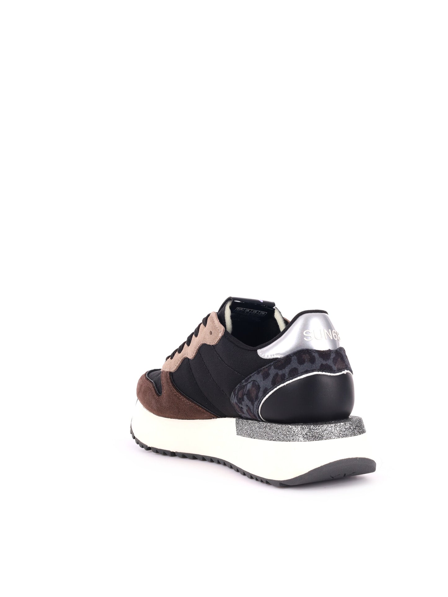 SNEAKER BIG STAR GIRL SUN68 DA DONNA NERO