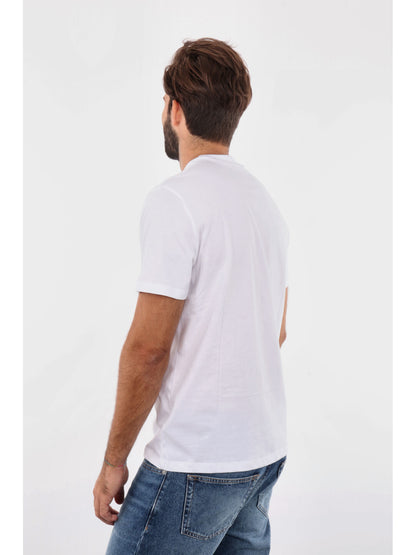 T-SHIRT MONOGRAMMA HERO CALVIN KLEIN JEANS DA UOMO BIANCO