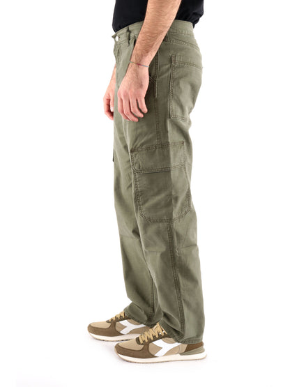 PANTALONE CARGO LEVI'S UOMO VERDE MILITARE
