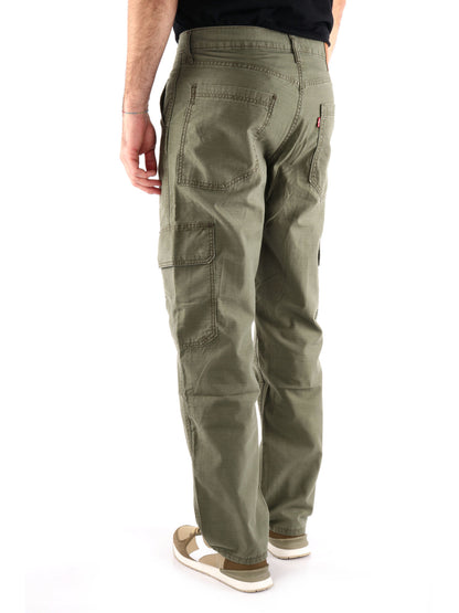 PANTALONE CARGO LEVI'S UOMO VERDE MILITARE