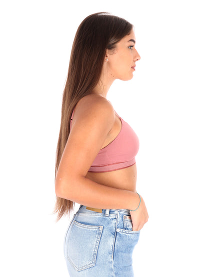 Ck ll triangle reggiseno da donna rosa