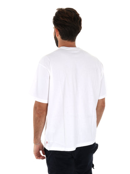 T-SHIRT VINTAGE LEVI'S UOMO BIANCO