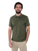 polo-in-pique-gant-uomo-verde-militare