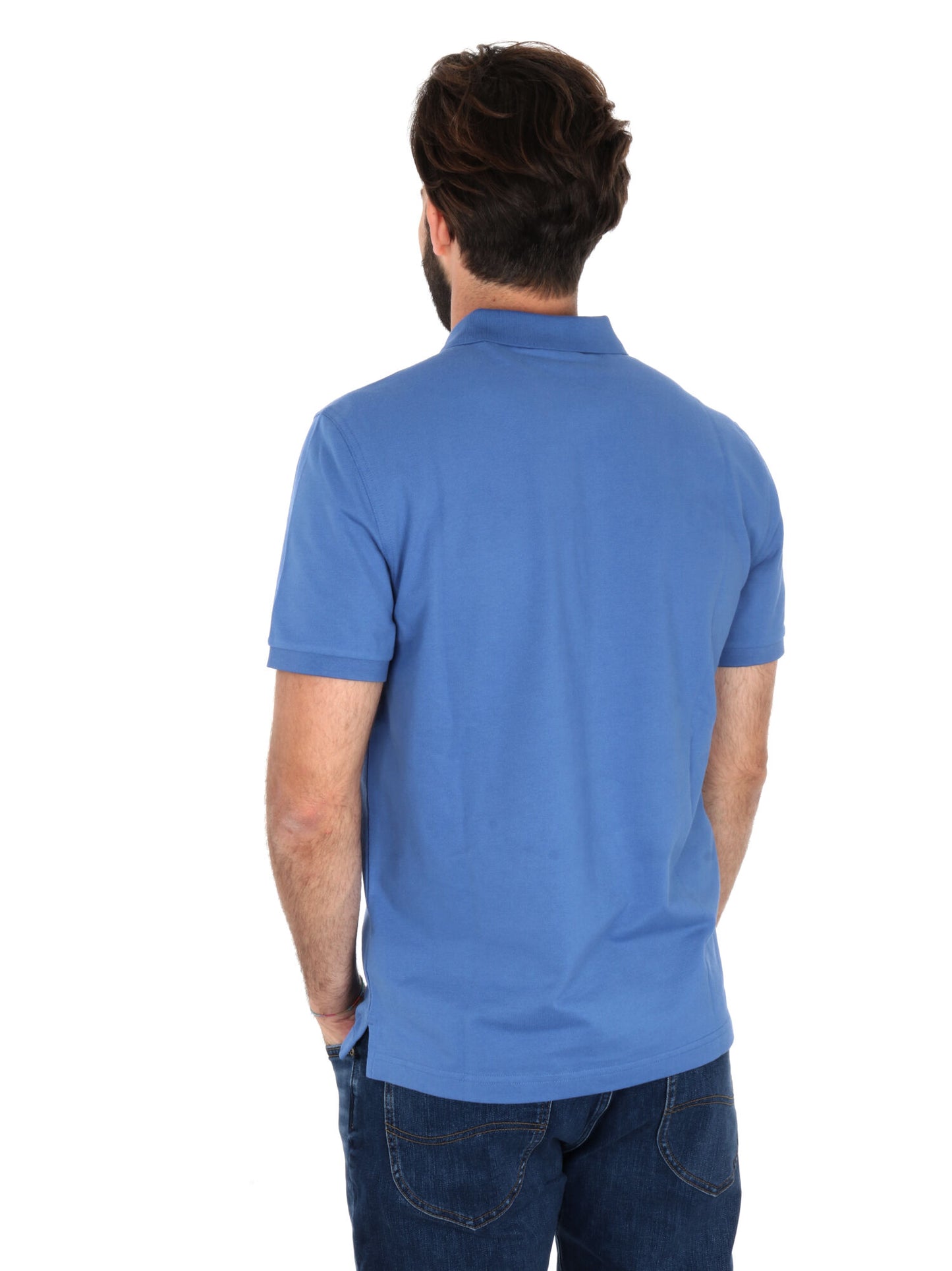 POLO IN PIQUE GANT UOMO ROYAL
