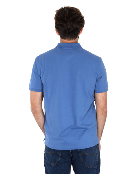 POLO IN PIQUE GANT UOMO ROYAL