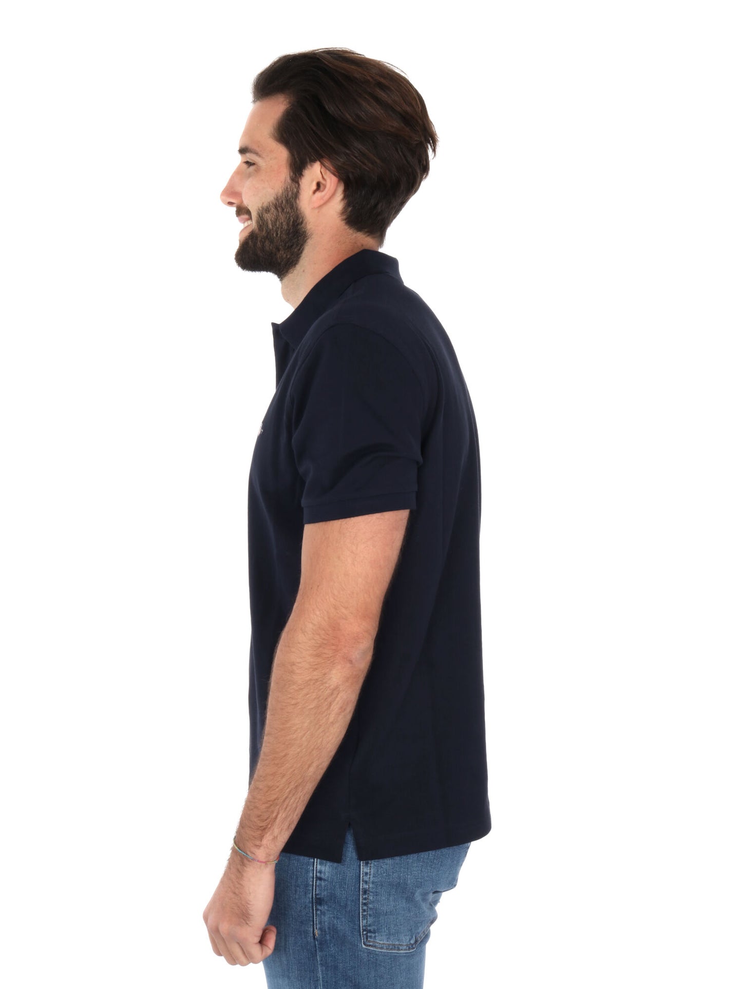 POLO IN PIQUE GANT UOMO BLU