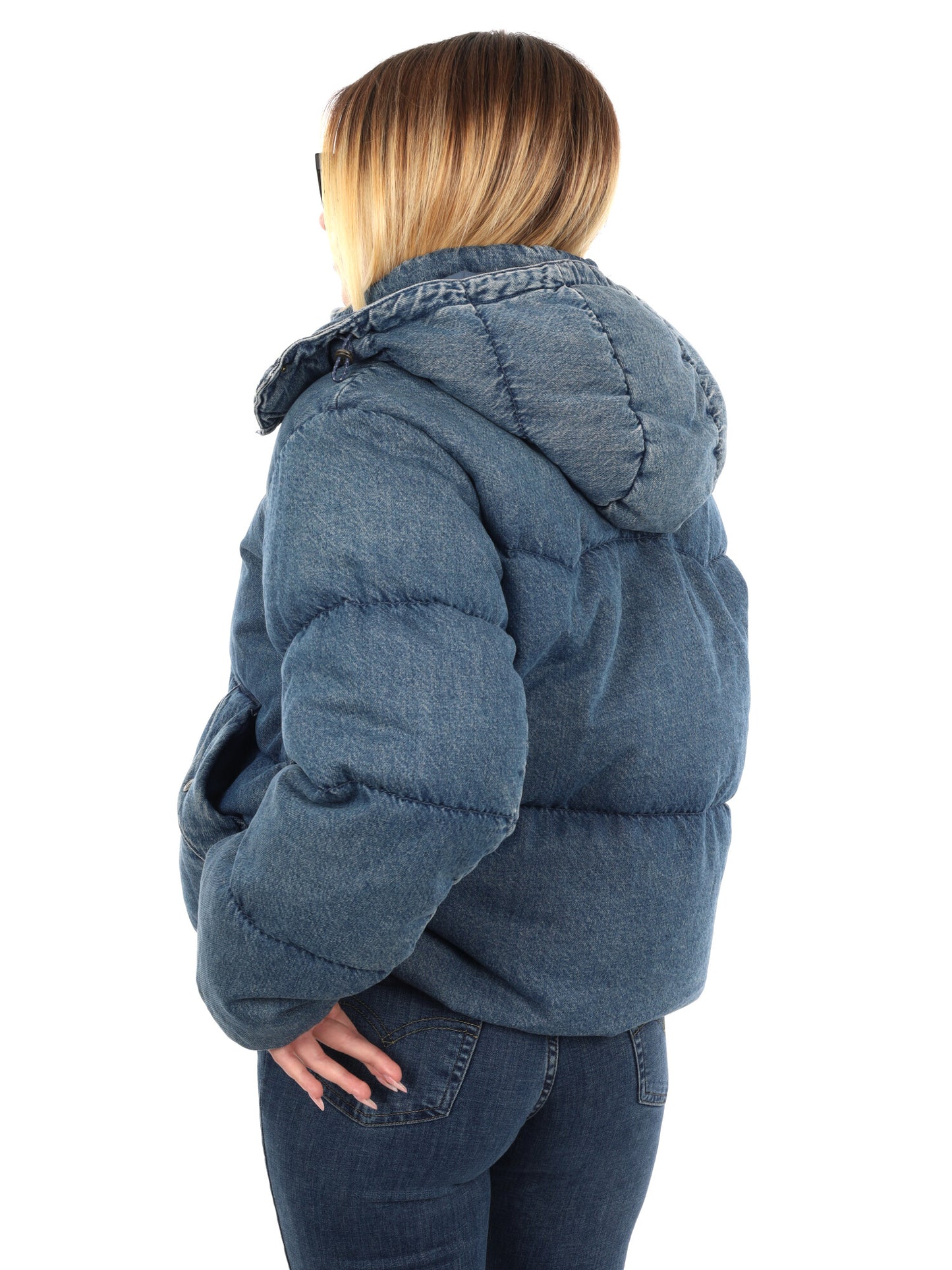 GIUBBINO WESTERN BOMBATO LEVI'S DA DONNA DENIM