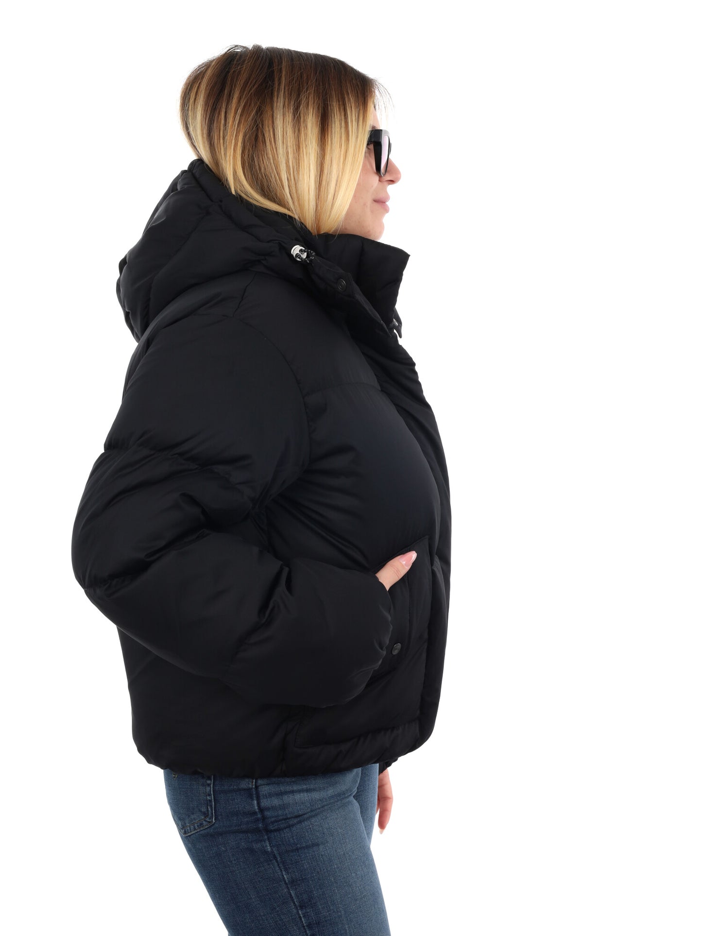 GIUBBINO WESTERN BOMBATO LEVI'S DA DONNA NERO