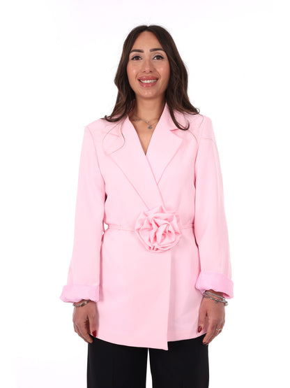 Giacca Effepi rosa da donna per la primavera-estate