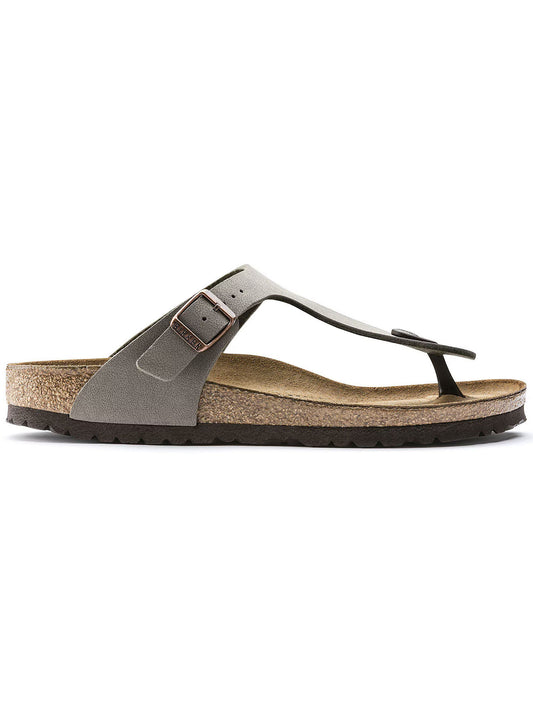 Birkenstock Gizeh, sandali unisex grigi in stile classico