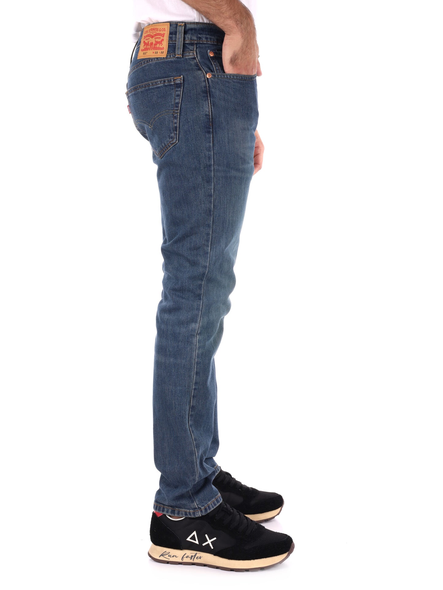 JEANS LEVI'S 511 SLIM DA UOMO DENIM SCURO