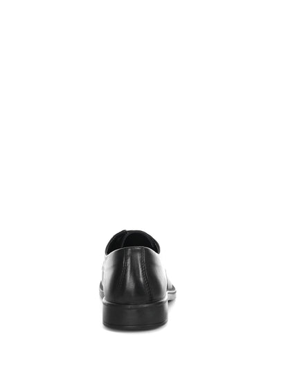 Imac stringata uomo in pelle nera dallo stile italiano elegante