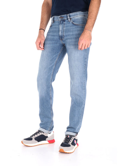 DENIM SLIM FIT GANT UOMO JEANS CHIARO