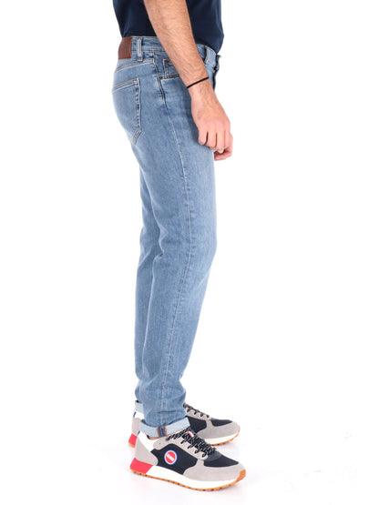 DENIM SLIM FIT GANT UOMO JEANS CHIARO
