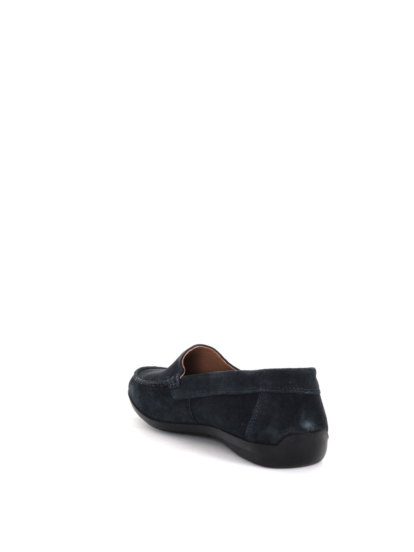 Mocassino Imac uomo in pelle blu primaverile