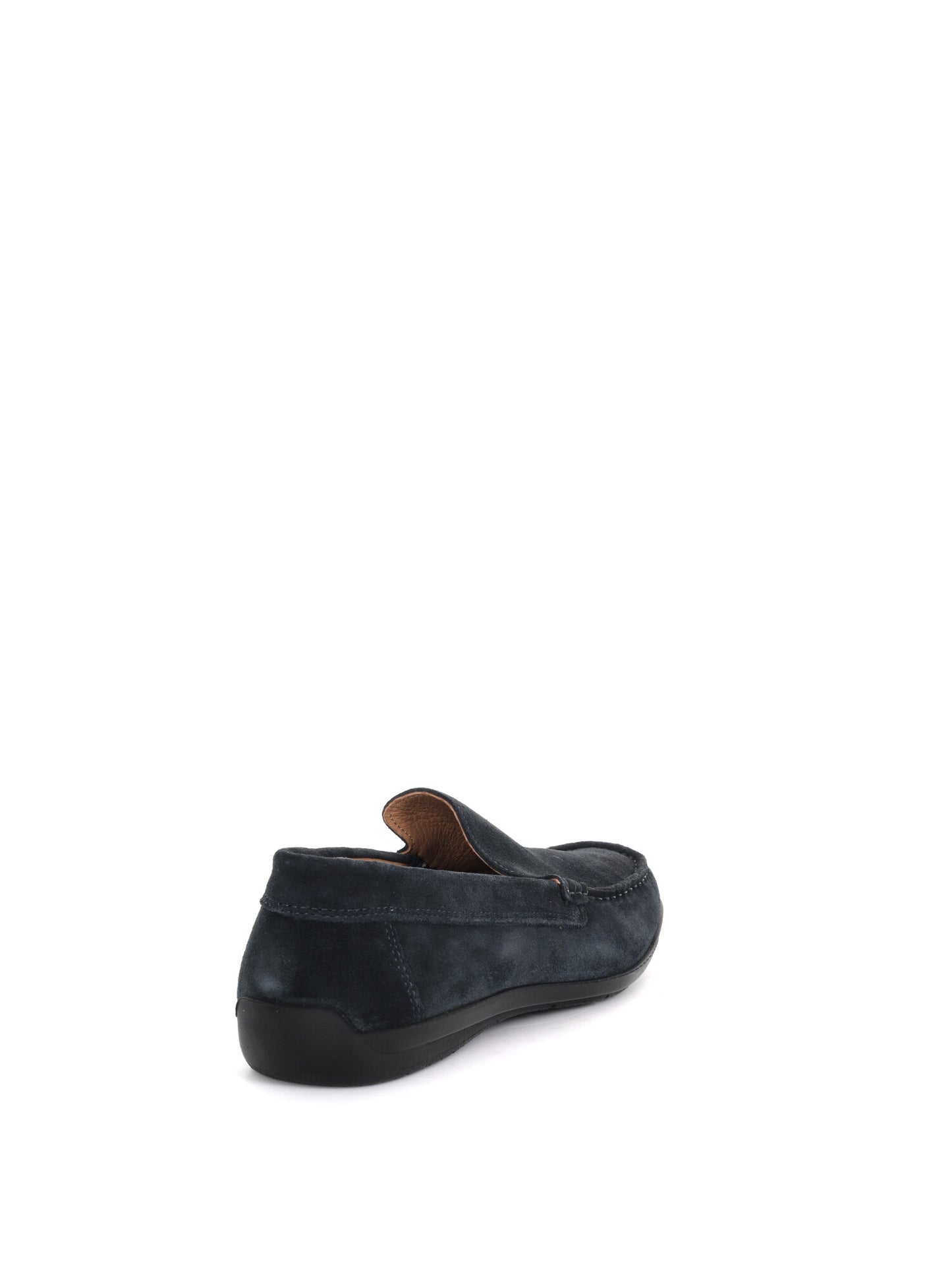 Mocassino Imac uomo in pelle blu primaverile