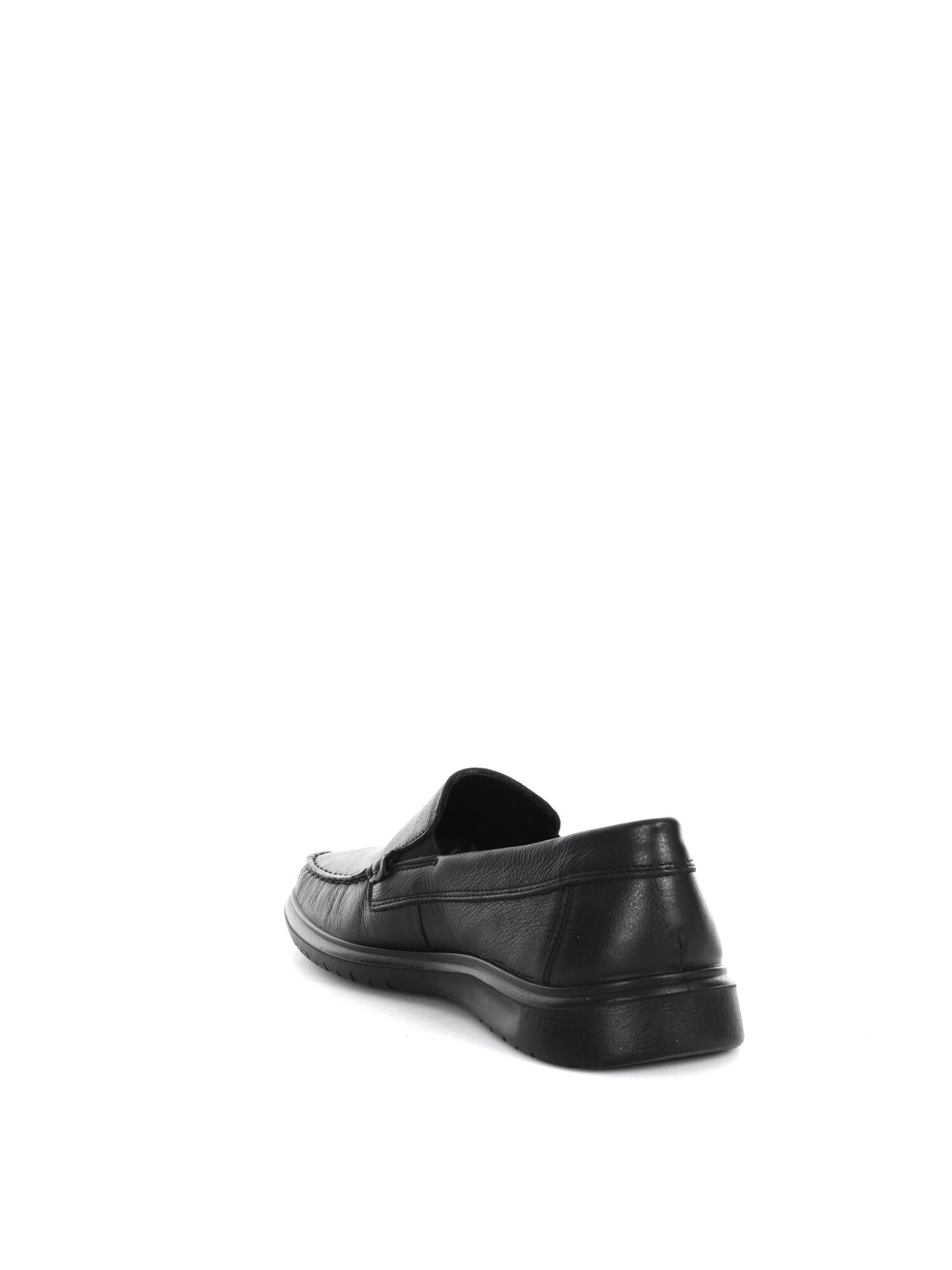 Mocassino da uomo Imac in pelle nero elegante e confortevole
