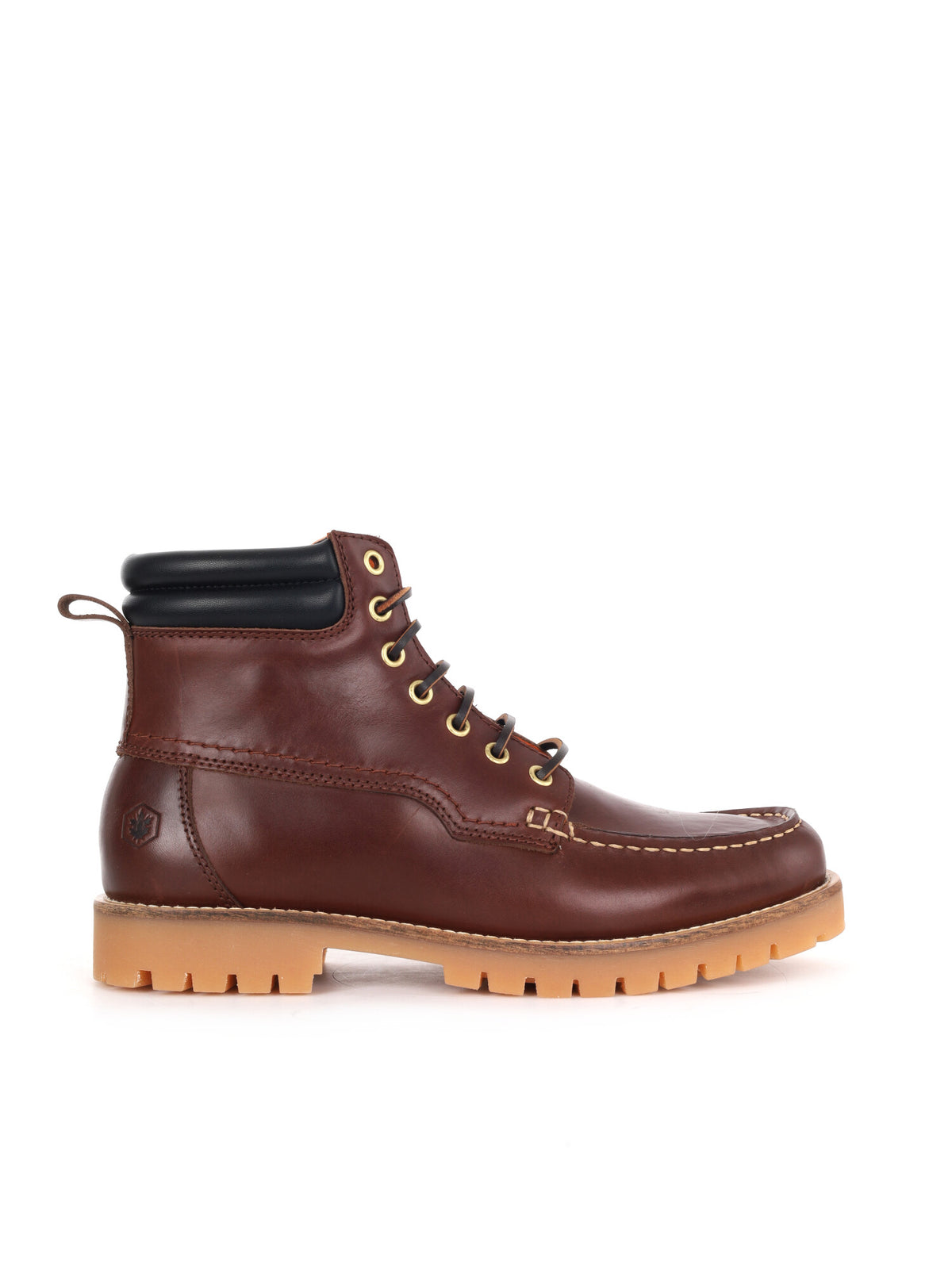 Lumberjack Newton, stringate da uomo bordeaux