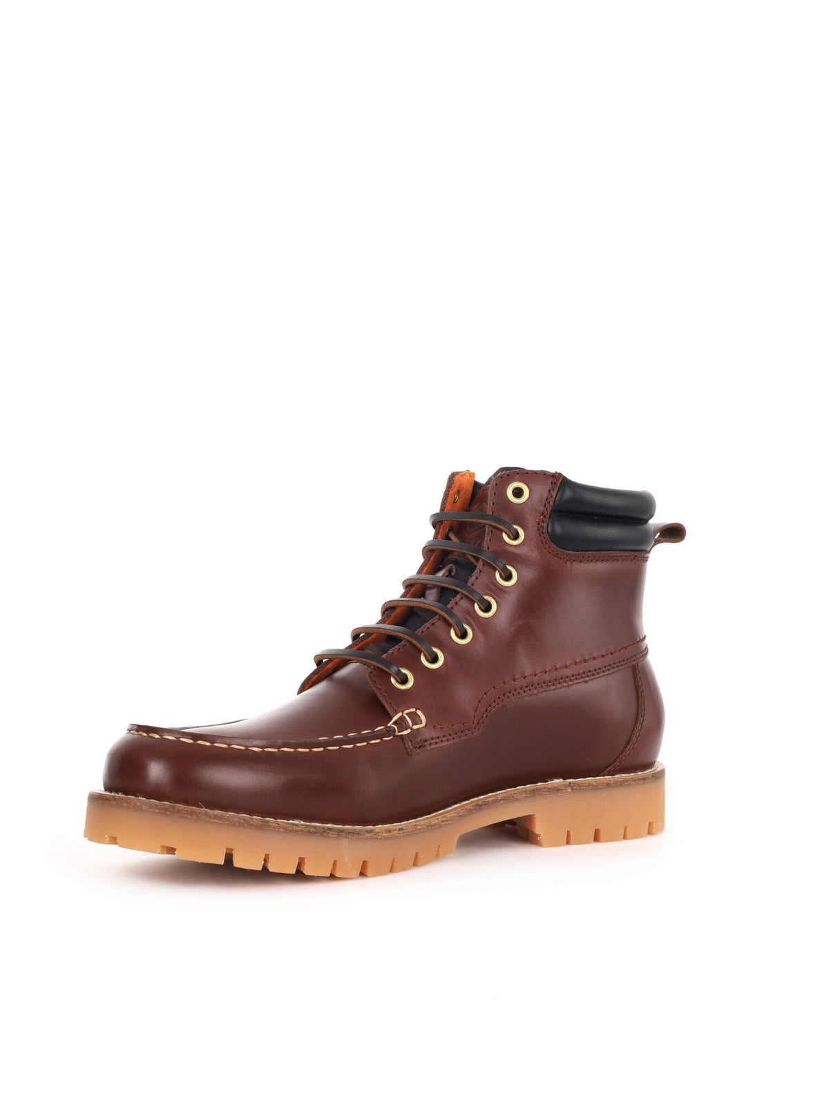Lumberjack Newton, stringate da uomo bordeaux