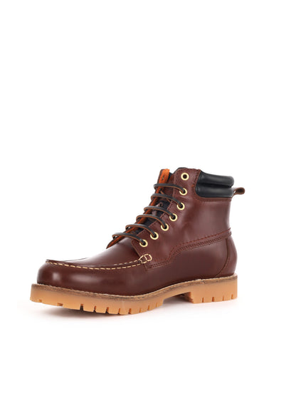 Lumberjack Newton, stringate da uomo bordeaux