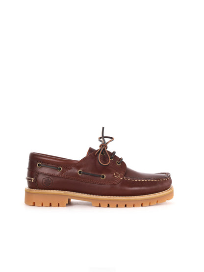 Lumberjack Newton, stringate da uomo bordeaux