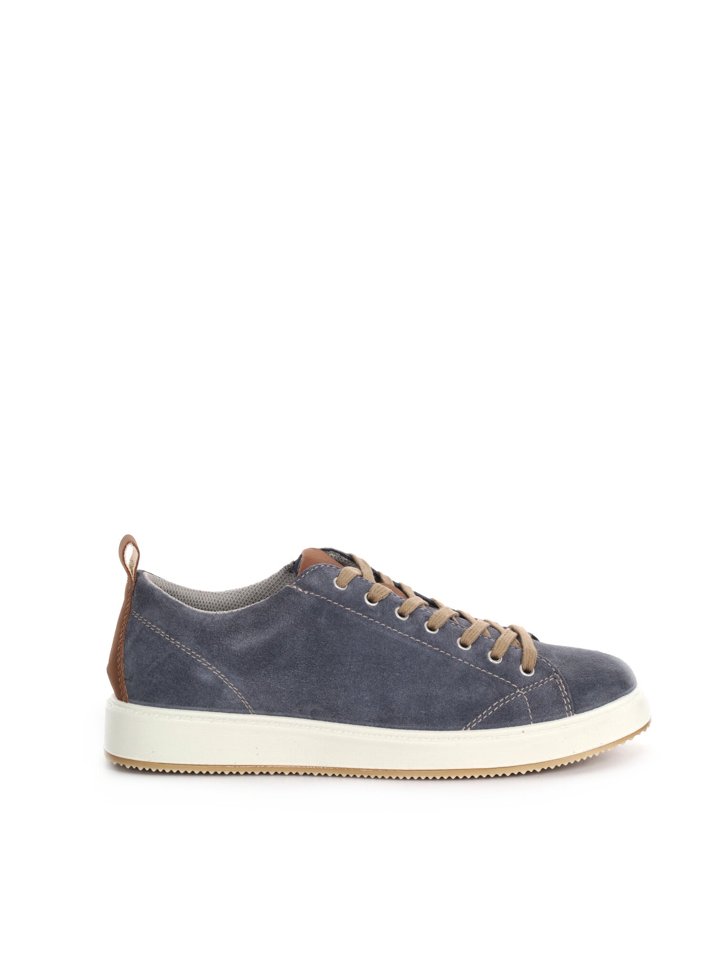 Imac stringate uomo in denim, eleganza casual per la primavera-estate