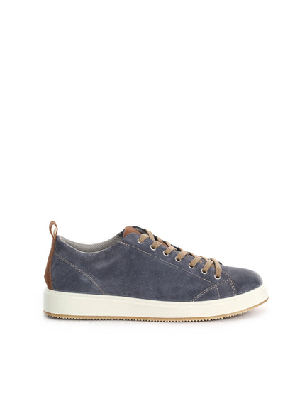Imac stringate uomo in denim, eleganza casual per la primavera-estate