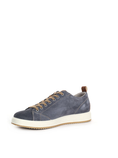 Imac stringate uomo in denim, eleganza casual per la primavera-estate