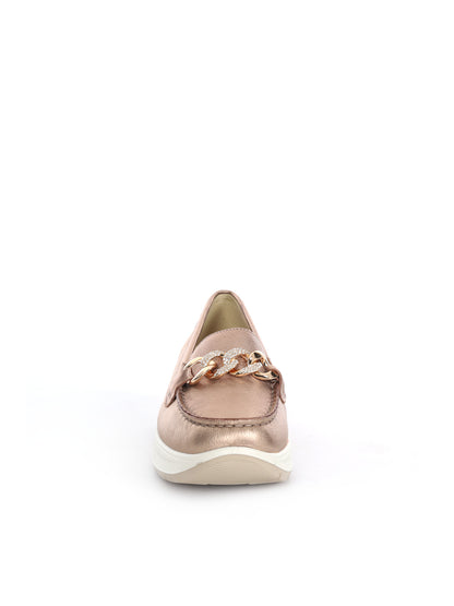 Imac mocassino beige da donna, elegante e confortevole