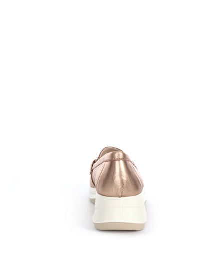 Imac mocassino beige da donna, elegante e confortevole