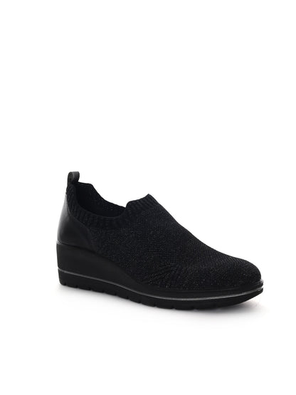 Imac slip on donna in nero versatile e confortevole
