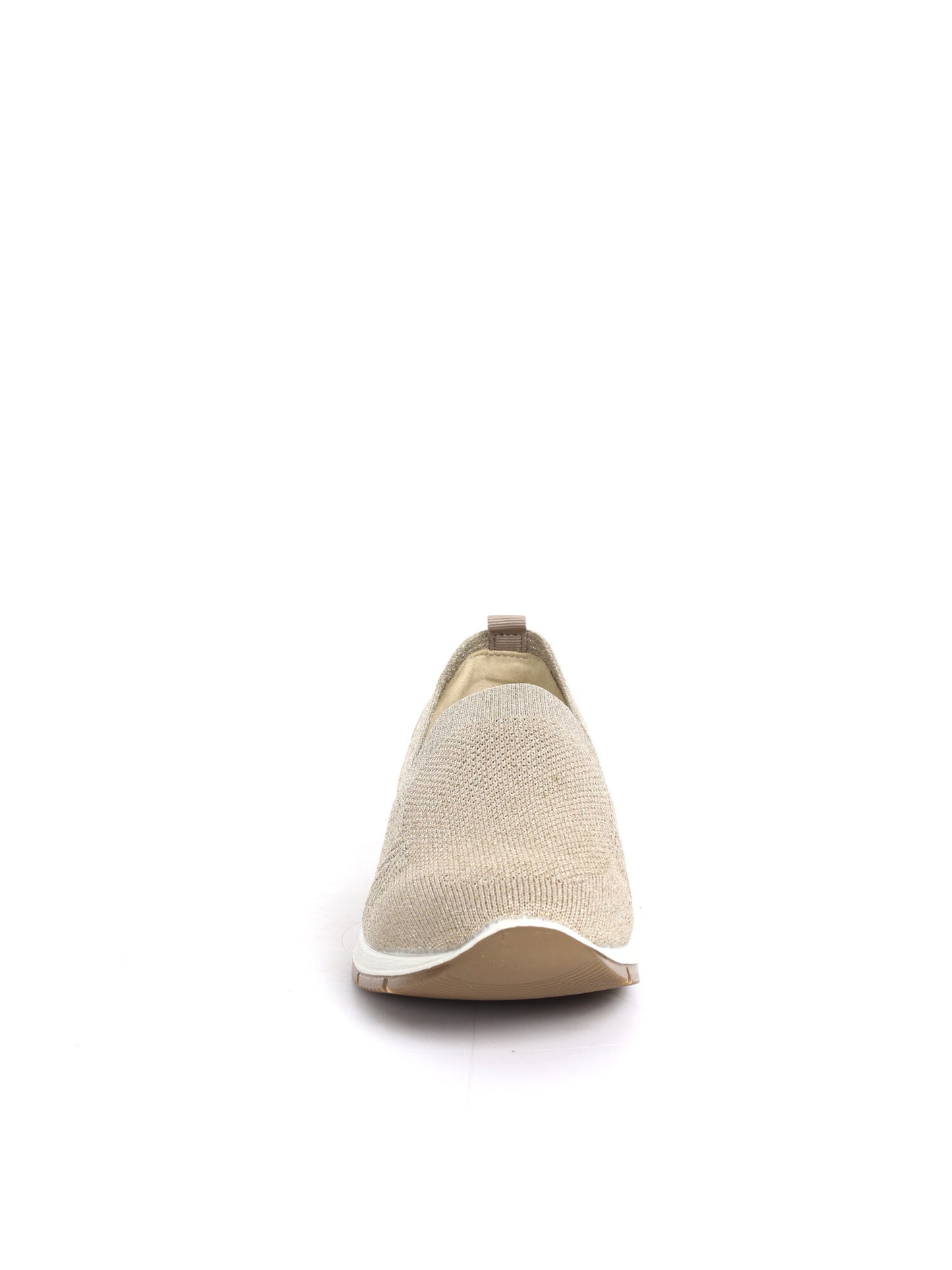 Slip on donna Imac in elegante tonalità argento metallico