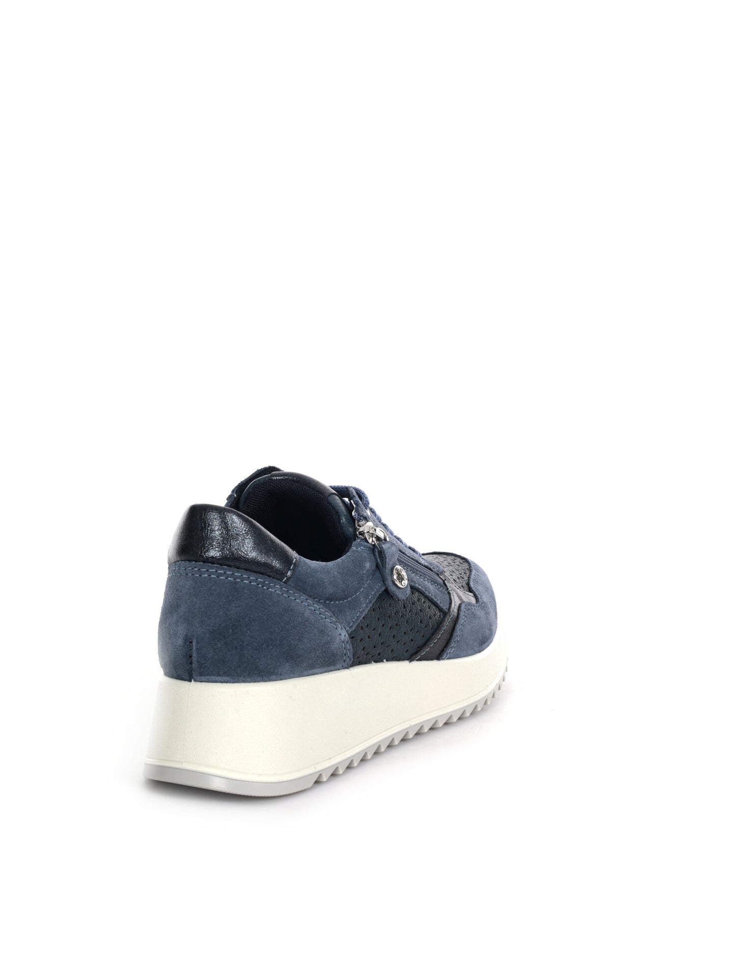 Sneakers stringate da donna Imac blu