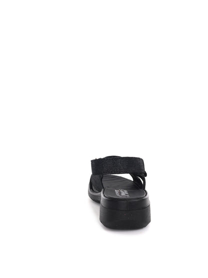 Sandali donna Imac in nero, perfetti per la stagione primavera-estate