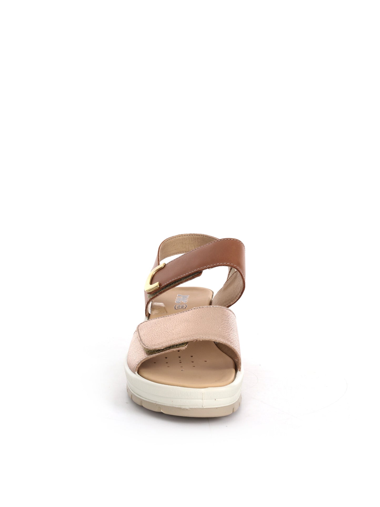 Sandali donna Imac beige con tacco comodo