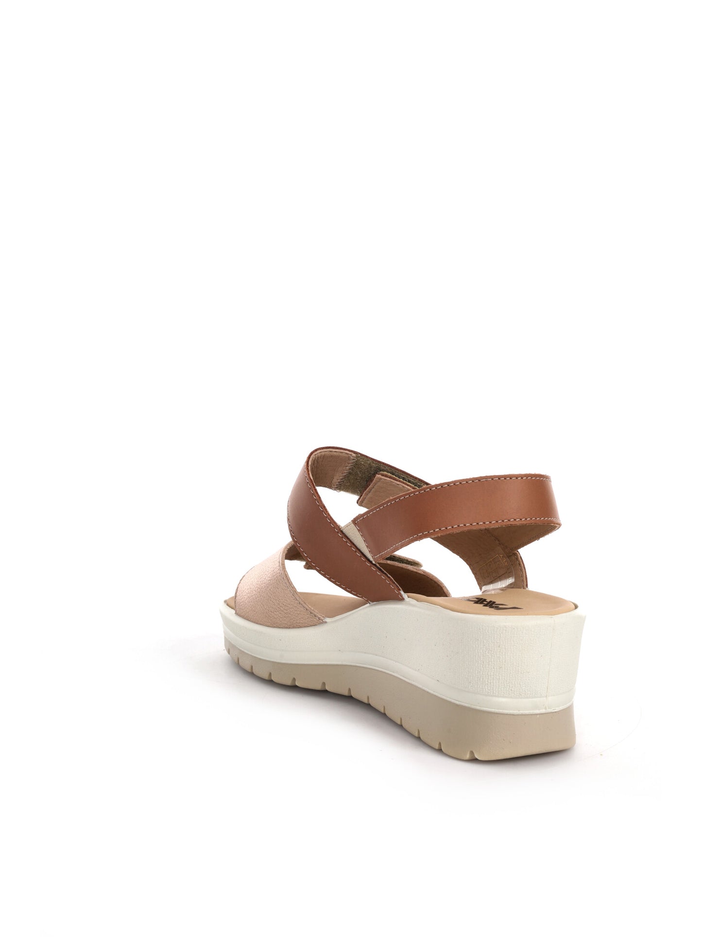 Sandali donna Imac beige con tacco comodo
