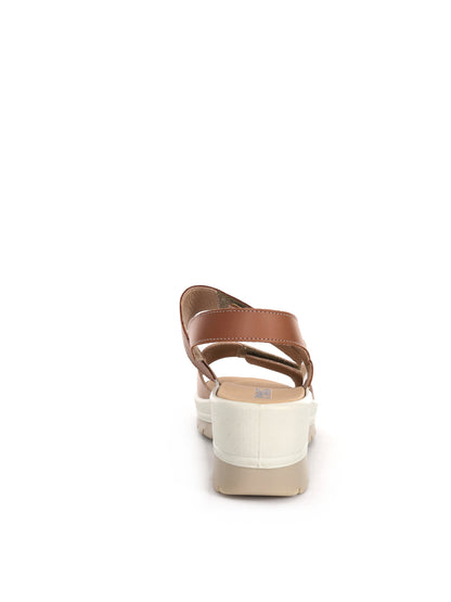 Sandali donna Imac beige con tacco comodo