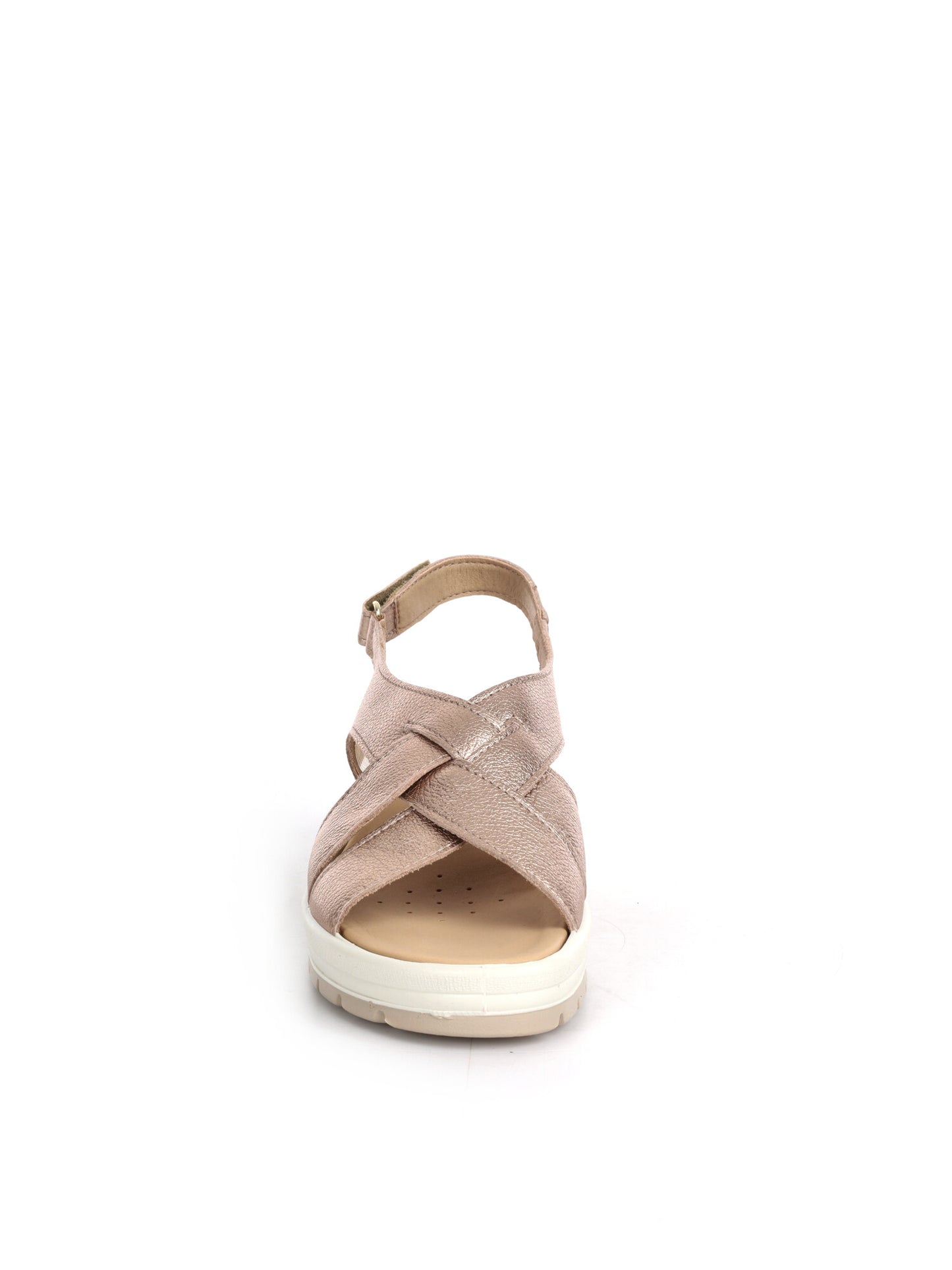 Sandali donna Imac beige con tacco comodo ed elegante