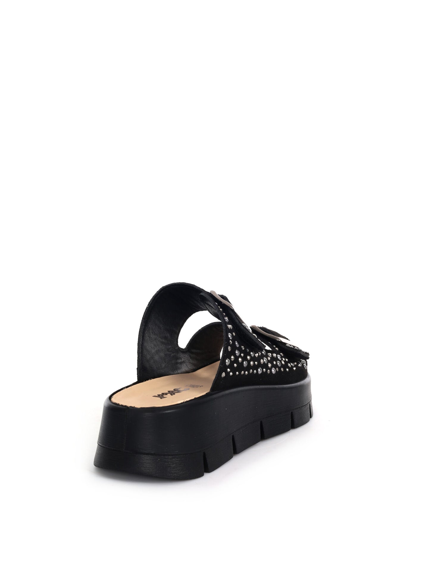 Sandalo donna Imac in nero, elegante e versatile