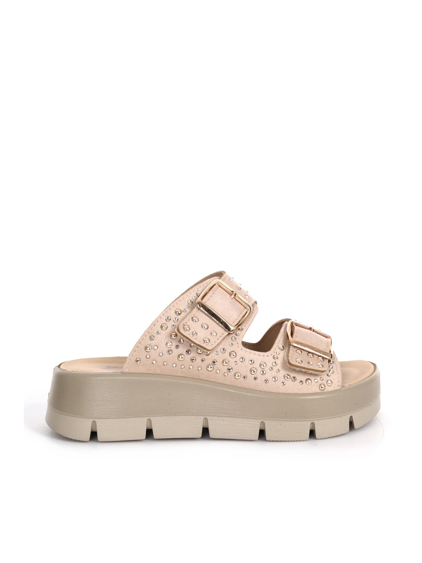Sandali donna beige firmati Imac, eleganti e comodi
