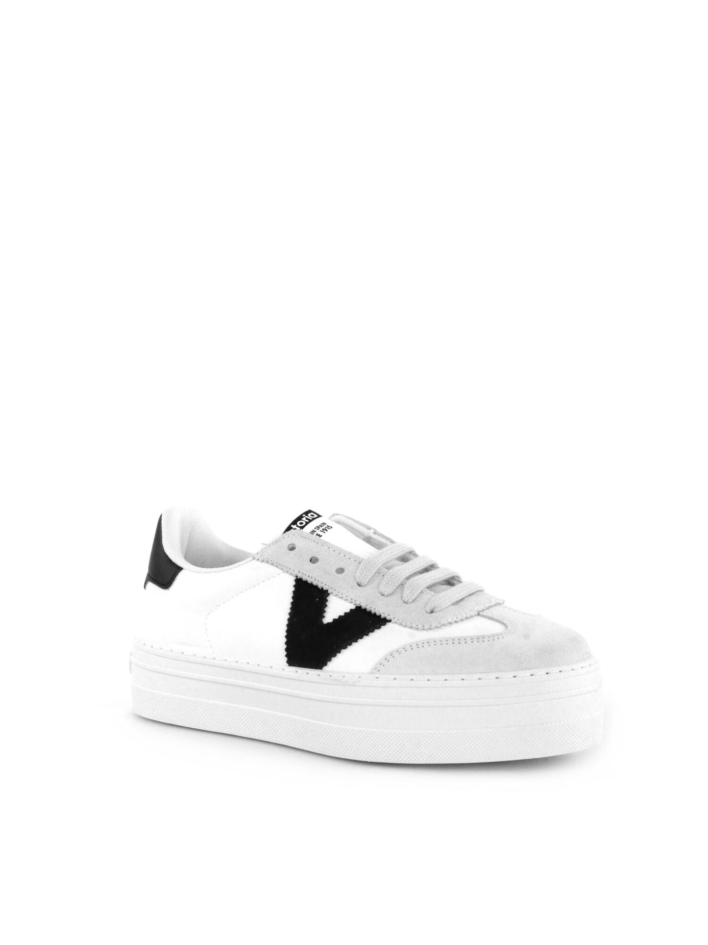 SNEAKERS BARCELONA VICTORIA DONNA BIANCO-NERO