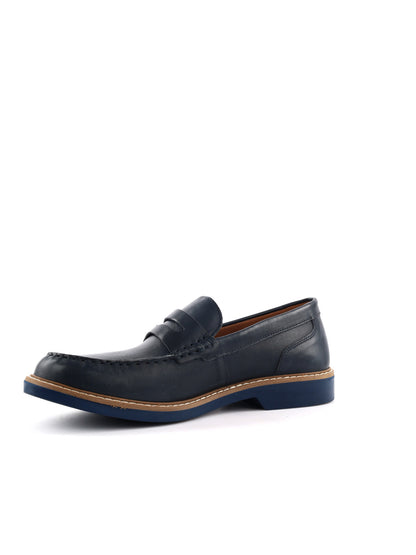 Igi&Co Felipe, mocassini uomo blu dal design italiano e comfort superiore