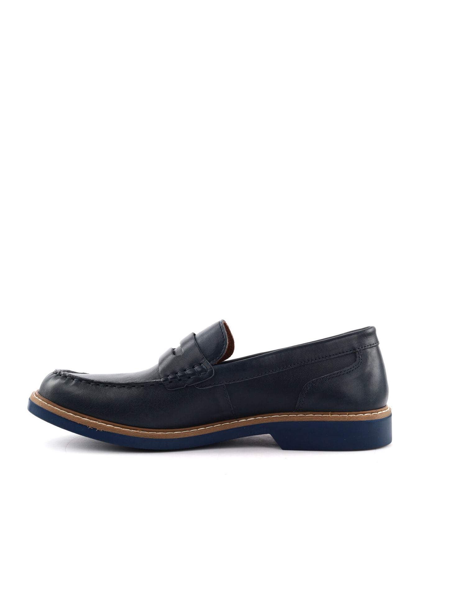 Igi&Co Felipe, mocassini uomo blu dal design italiano e comfort superiore