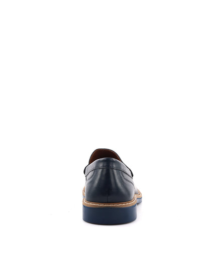 Igi&Co Felipe, mocassini uomo blu dal design italiano e comfort superiore