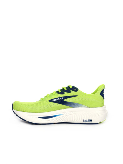 SNEAKERS RUNNING GHOST 17 BROOKS DA UOMO LIME