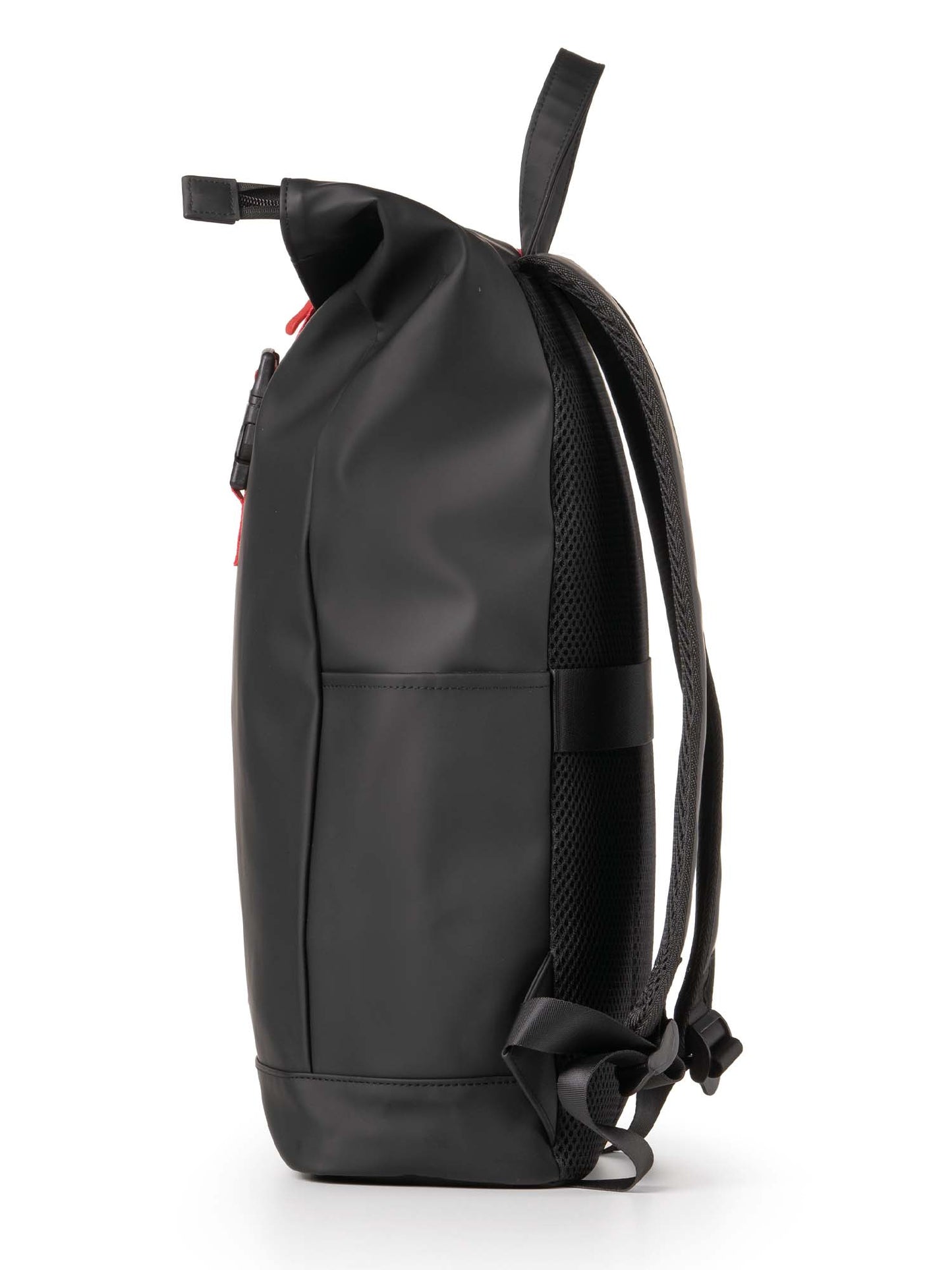 Zaino Roll-Top Intempo Ready in gomma antipioggia nero unisex